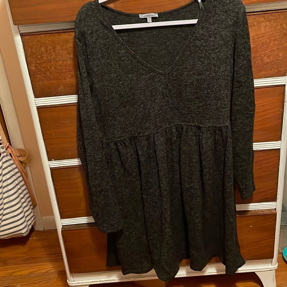 Plus size babydoll dress